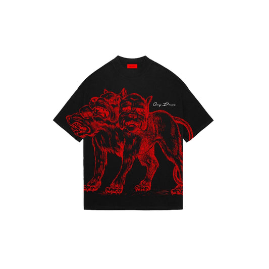 Cory Drive 3 Headed Dog Tee