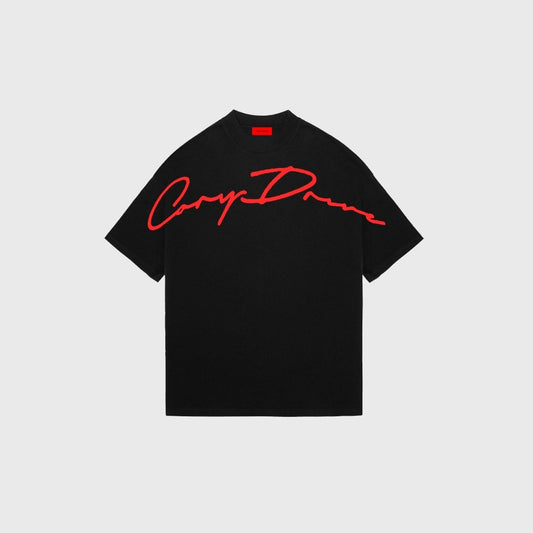 Cory Drive Red Oversized Tee
