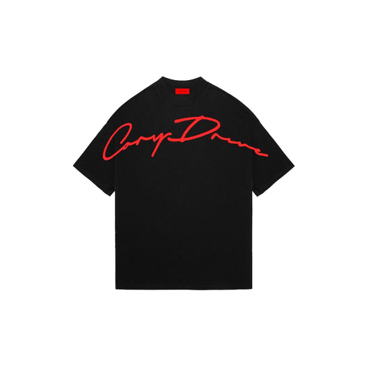 Cory Drive Red Oversized Tee